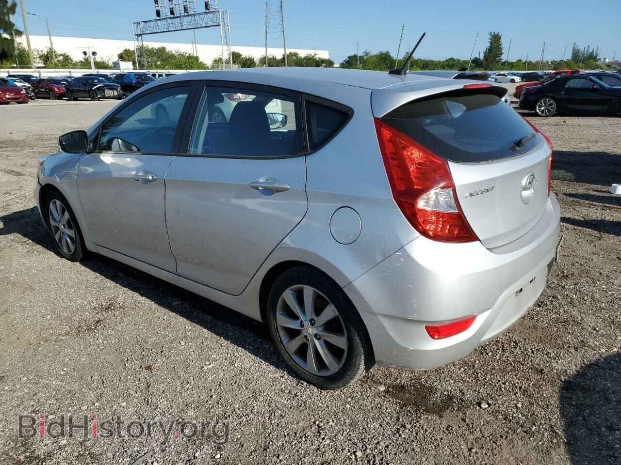 2014 HYUNDAI ACCENT - VIN: KMHCU5AEXEU175702 - Фото 2