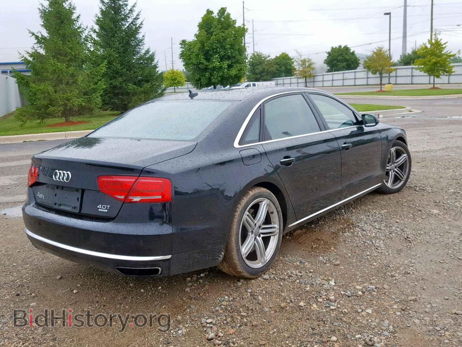 2013 AUDI A8 - VIN: WAUR2AFD0DN029859 - Фото 4