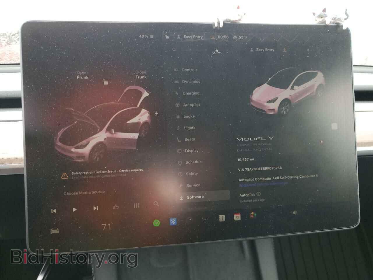 2024 TESLA MODEL Y - VIN: 7SAYGDEE5RF075756 - Фото 9
