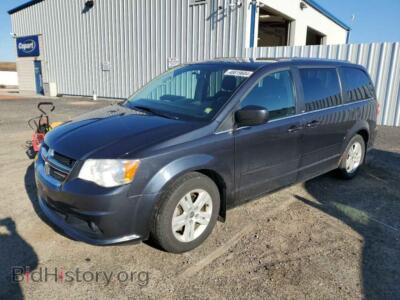 2013 Dodge CARAVAN Crew, blue — VIN 2C4RDGDG6DR593354, Copart