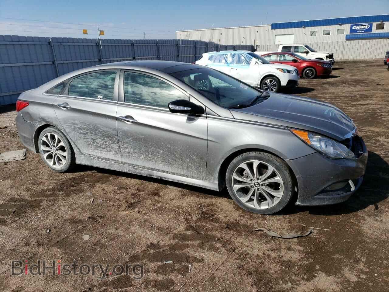 2014 HYUNDAI SONATA - VIN: 5NPEC4ABXEH831651 - Фото 4