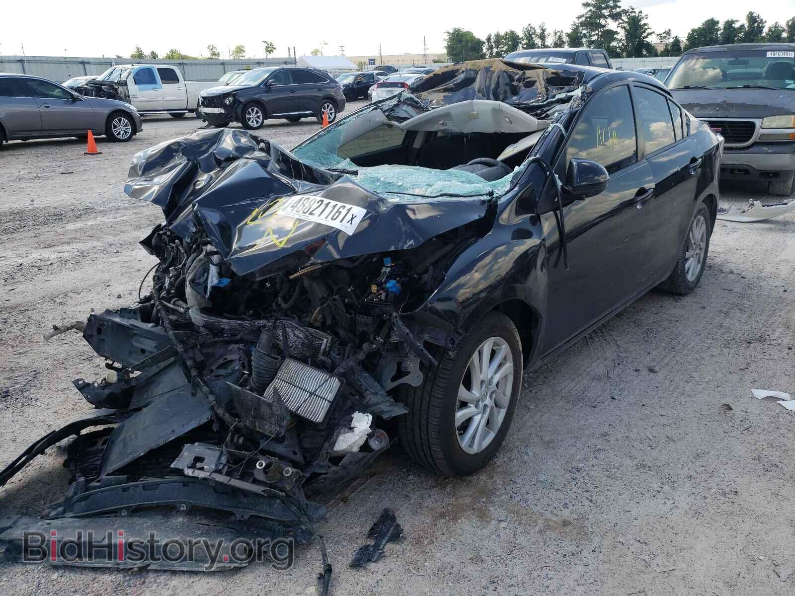 2012 MAZDA 3 - VIN: JM1BL1V72C1557017 - Фото 2