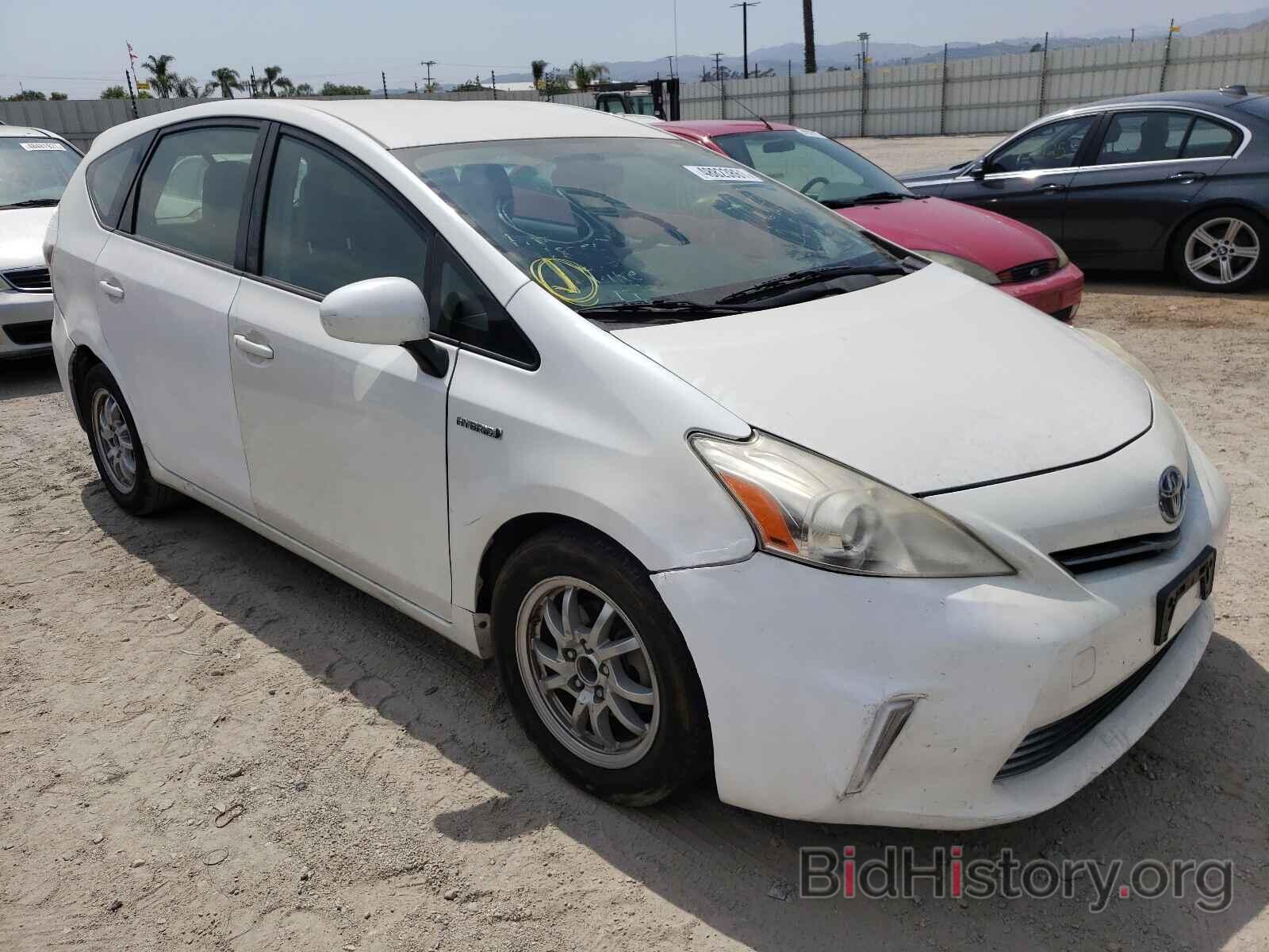 Фотография JTDZN3EU9C3022779 - TOYOTA PRIUS 2012