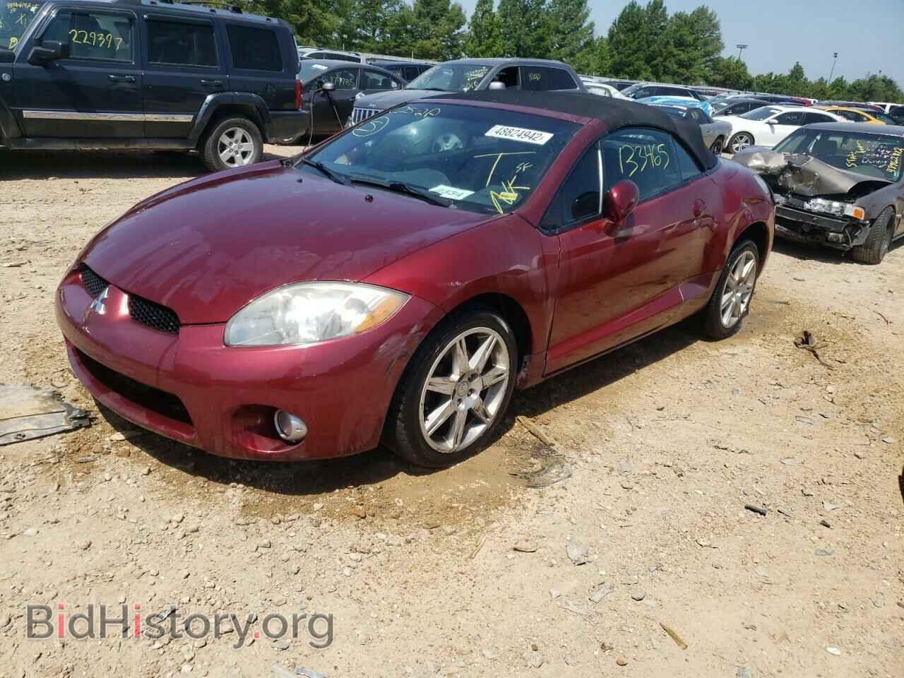 2007 MITSUBISHI ECLIPSE - VIN: 4A3AL35T07E011297 - Фото 2