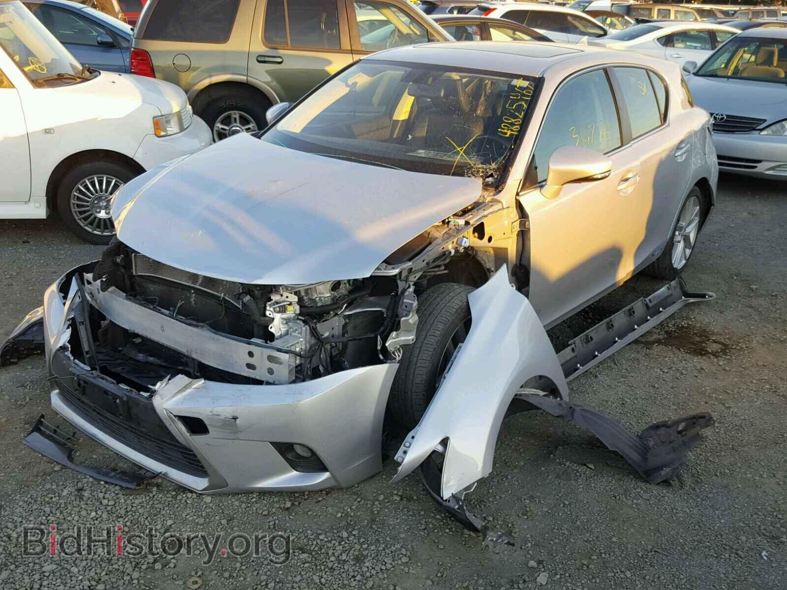 2014 LEXUS CT 200 - VIN: JTHKD5BHXE2192079 - Фото 2