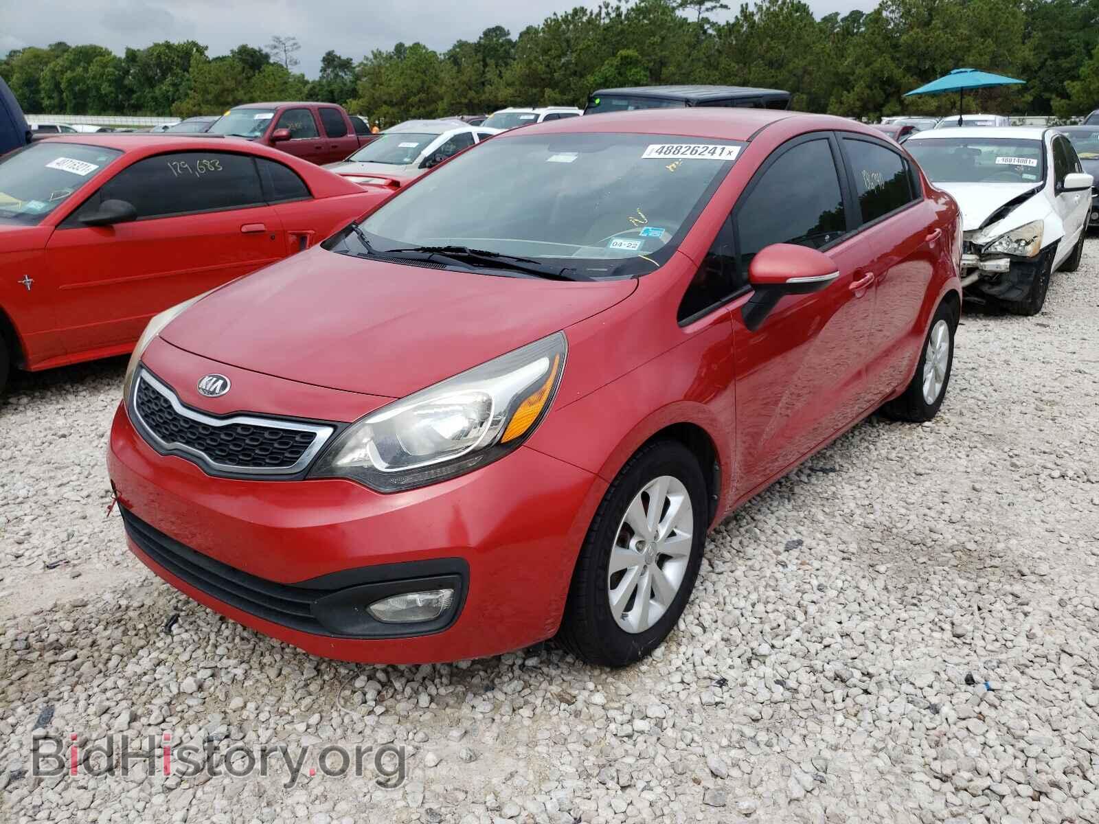 2013 KIA RIO - VIN: KNADN4A32D6168189 - Фото 2