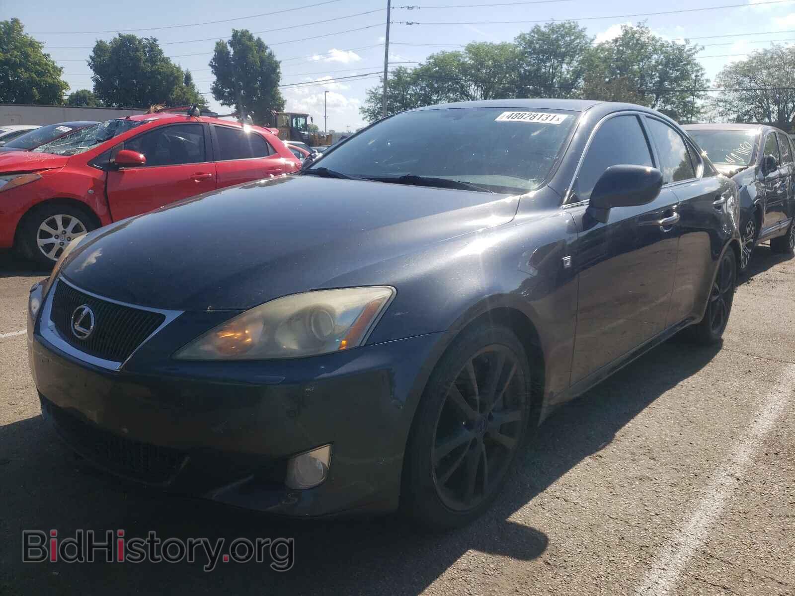 2007 LEXUS IS - VIN: JTHBE262472012308 - Фото 2