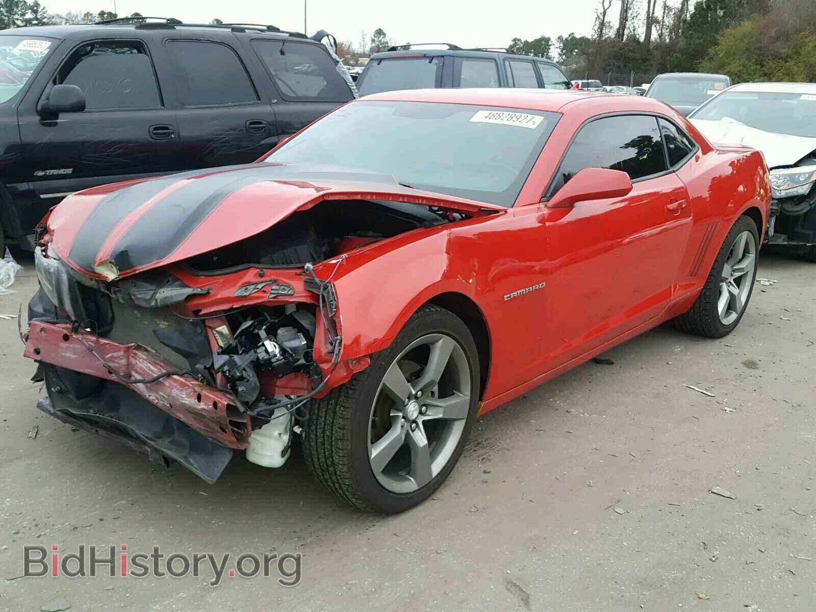 2012 CHEVROLET CAMARO - VIN: 2G1FC1E32C9111209 - Фото 2