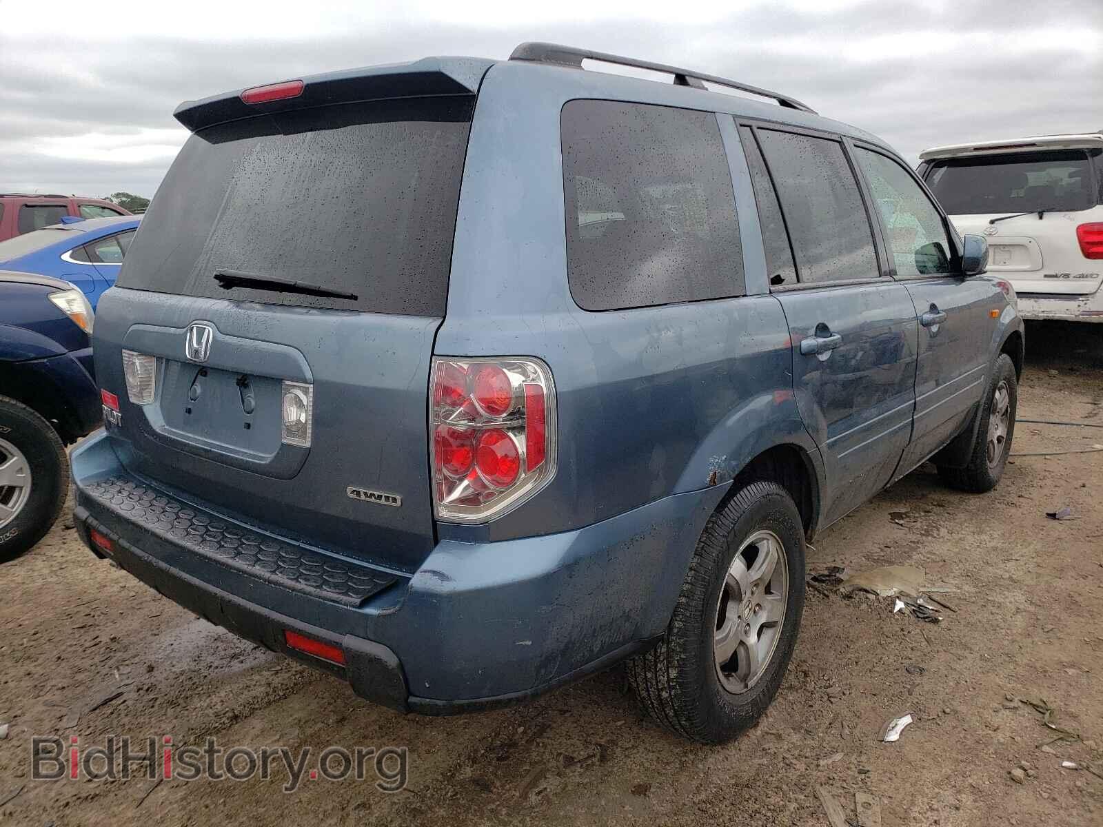 2006 HONDA PILOT - VIN: 2HKYF18586H555104 - Фото 4