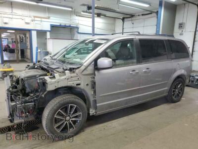 2016 Dodge CARAVAN R/T, серебристый — VIN 2C4RDGEG8GR371045, Copart