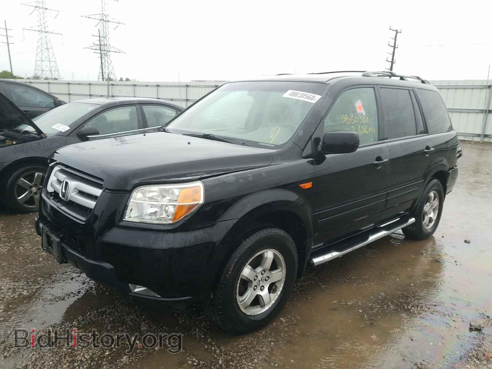 2007 HONDA PILOT - VIN: 2HKYF18757H506901 - Фото 2