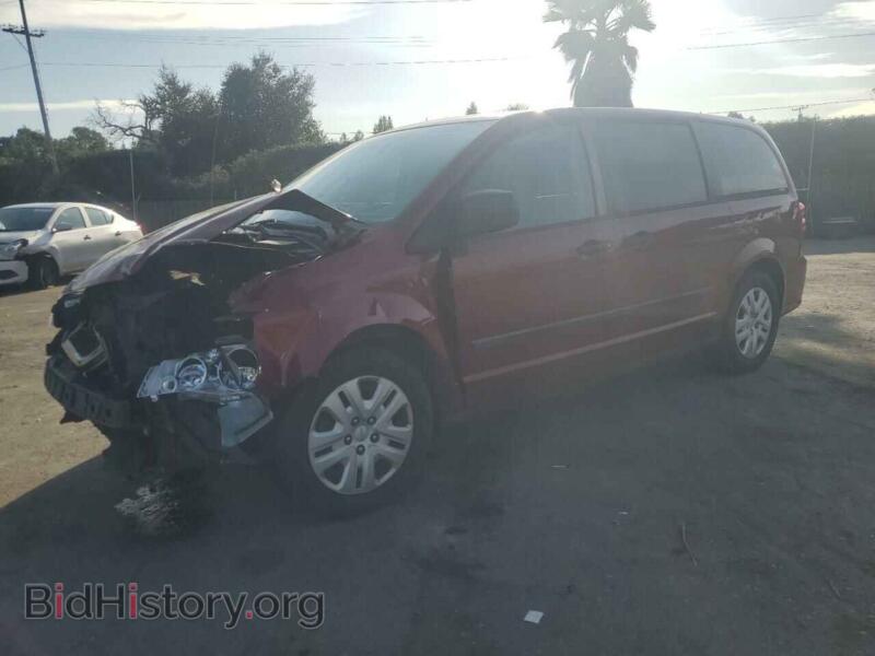 2016 Dodge CARAVAN SE (VIN 2C4RDGBG2GR134782) — фото 1 из 13, Copart, повреждение: по всему кузову