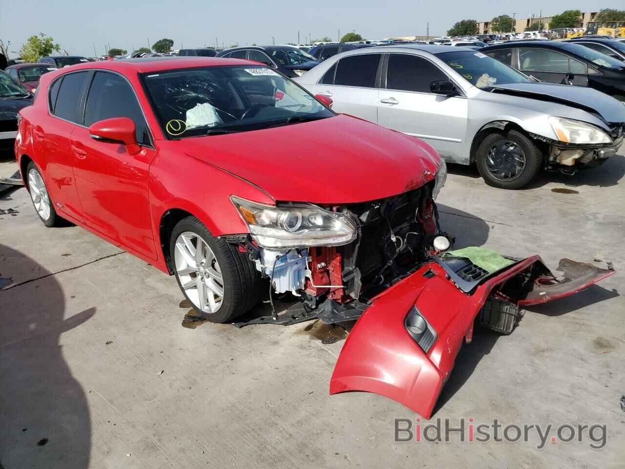 Photo JTHKD5BHXE2176674 - LEXUS CT 200 2014