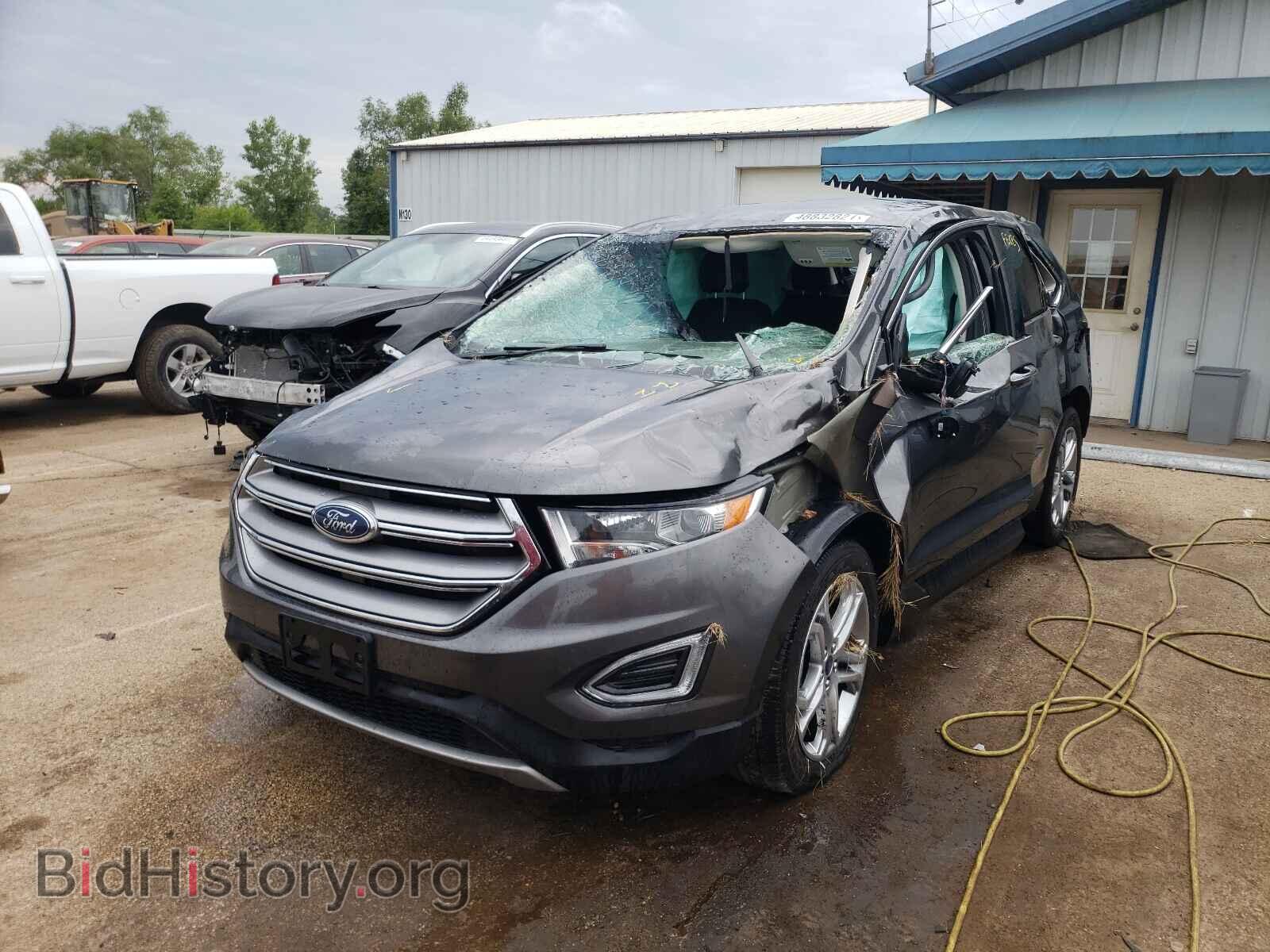 2016 FORD EDGE - VIN: 2FMPK4K9XGBB21280 - Фото 2