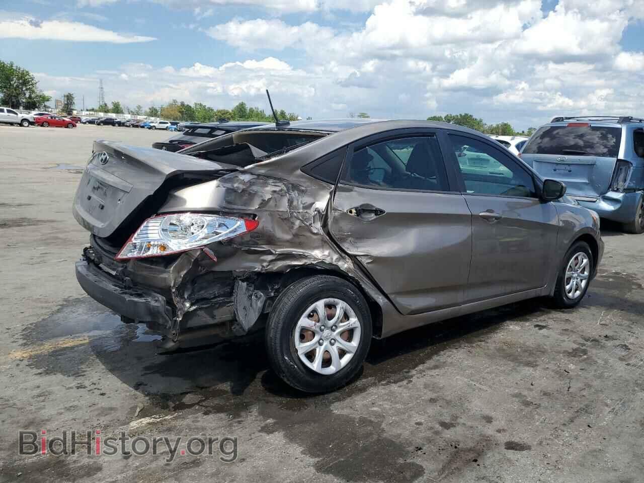 2014 HYUNDAI ACCENT - VIN: KMHCT4AEXEU757960 - Фото 3