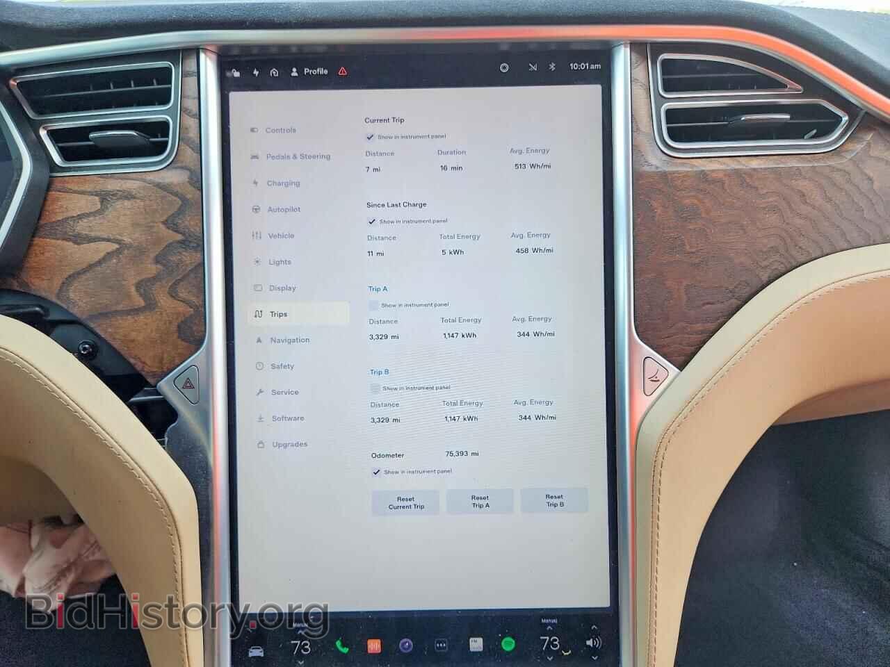 2017 TESLA MODEL S - VIN: 5YJSA1E20HF183919 - Photo 9