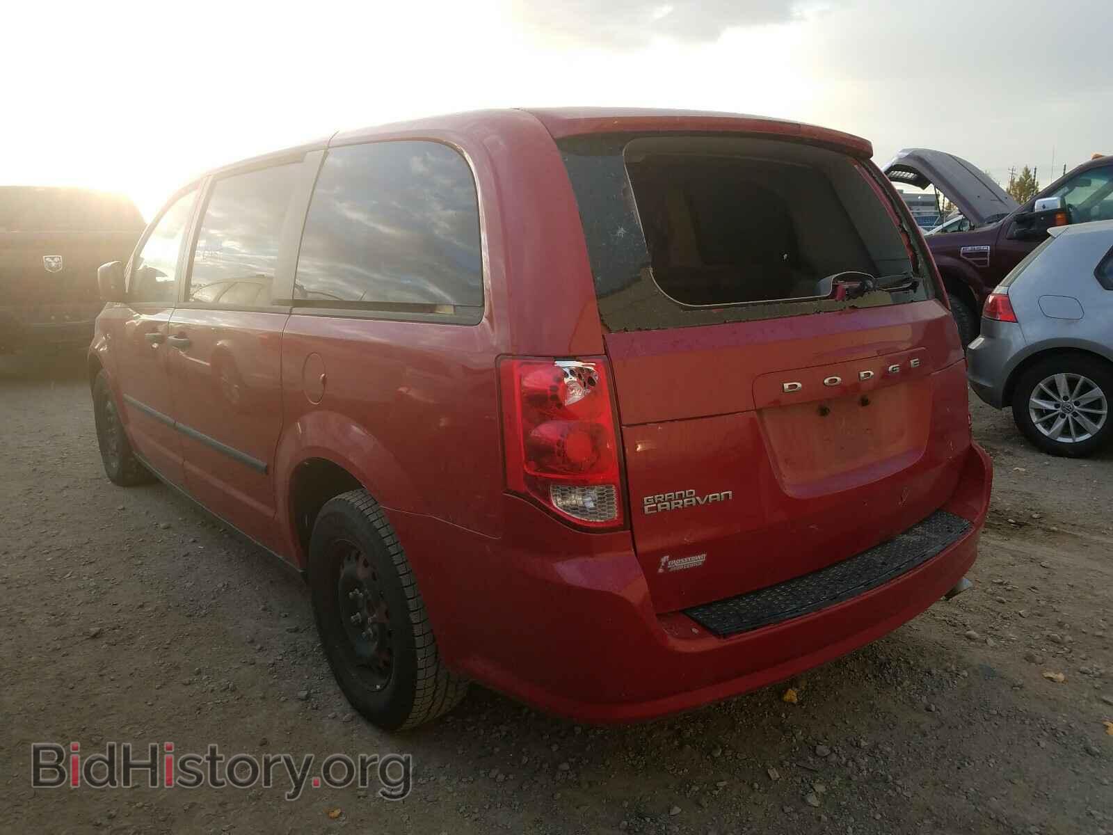 2013 DODGE CARAVAN - VIN: 2C4RDGBG8DR537189 - Фото 3