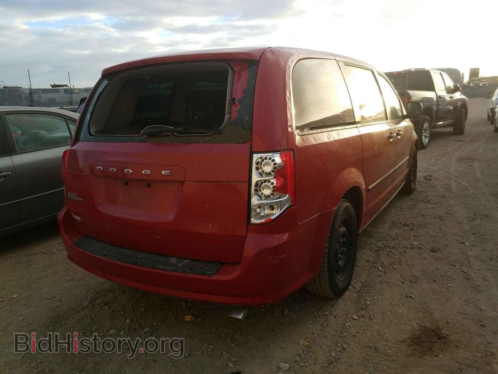 2013 DODGE CARAVAN - VIN: 2C4RDGBG8DR537189 - Фото 4