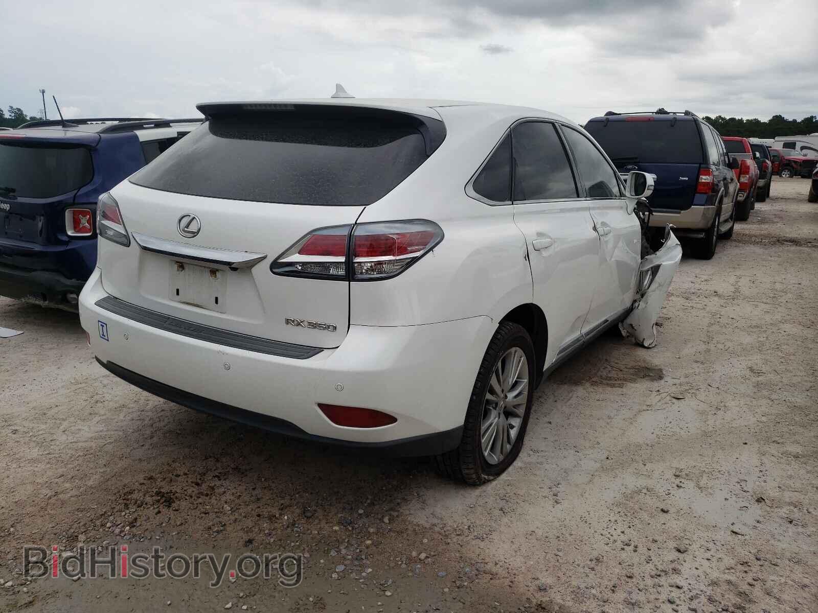 2013 LEXUS RX350 - VIN: 2T2ZK1BA4DC092198 - Фото 4