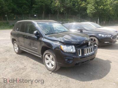 2012 Jeep COMPASS Compass LA, черный — VIN 1C4NJDEB6CD554998, Copart