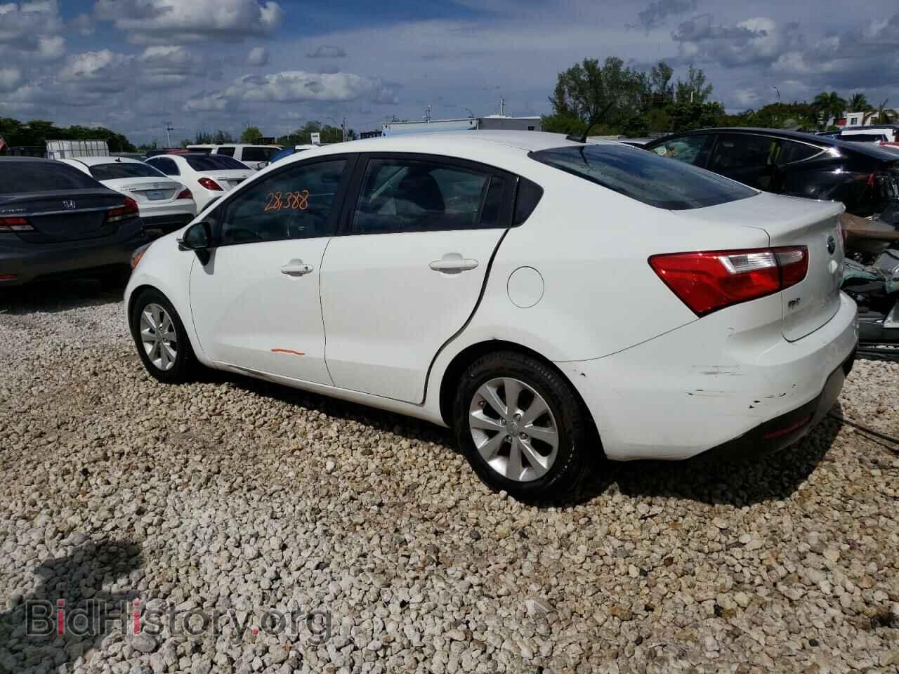 2015 KIA RIO - VIN: KNADN4A31F6422073 - Фото 2