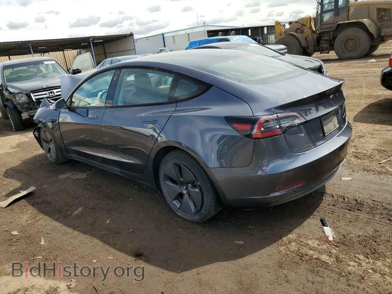 2021 TESLA MODEL 3 - VIN: 5YJ3E1EB3MF858035 - Фото 2