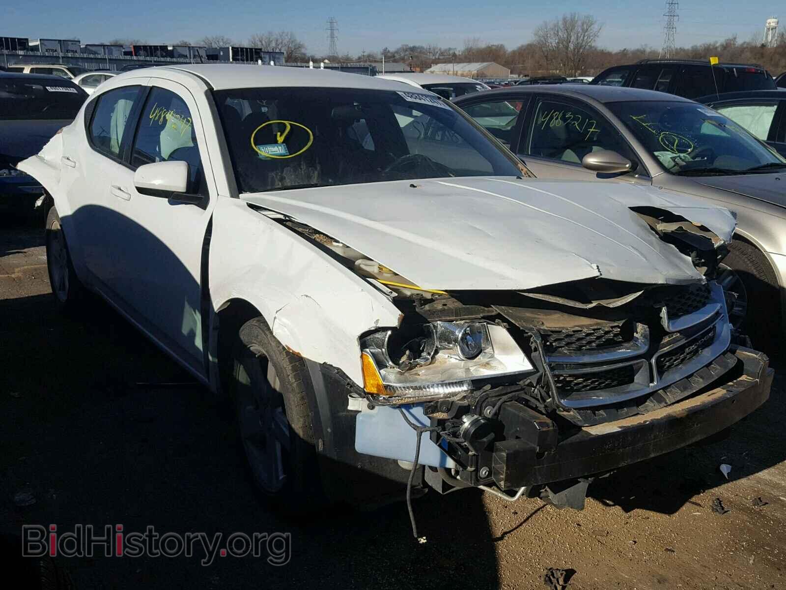 Фотография 1C3CDZCB4DN681067 - DODGE AVENGER 2013