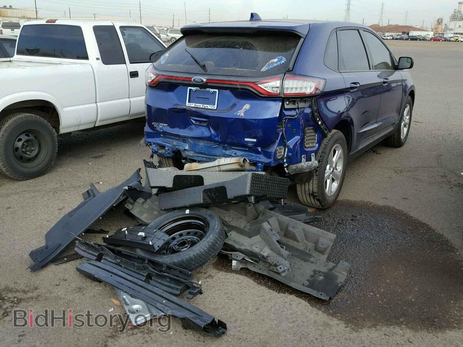 2015 FORD EDGE - VIN: 2FMTK3G99FBB77856 - Фото 4