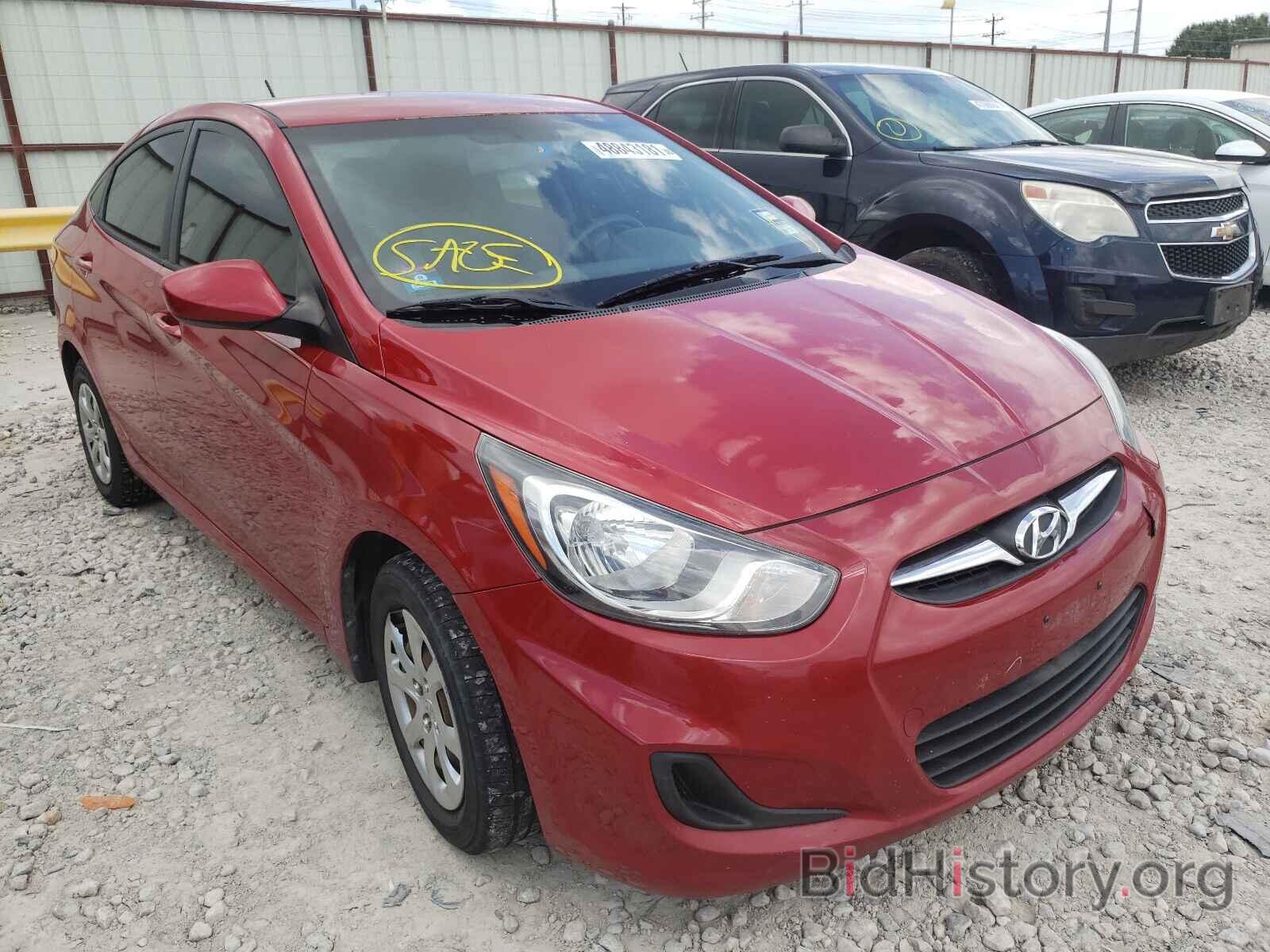 Photo KMHCT4AE0DU525284 - HYUNDAI ACCENT 2013