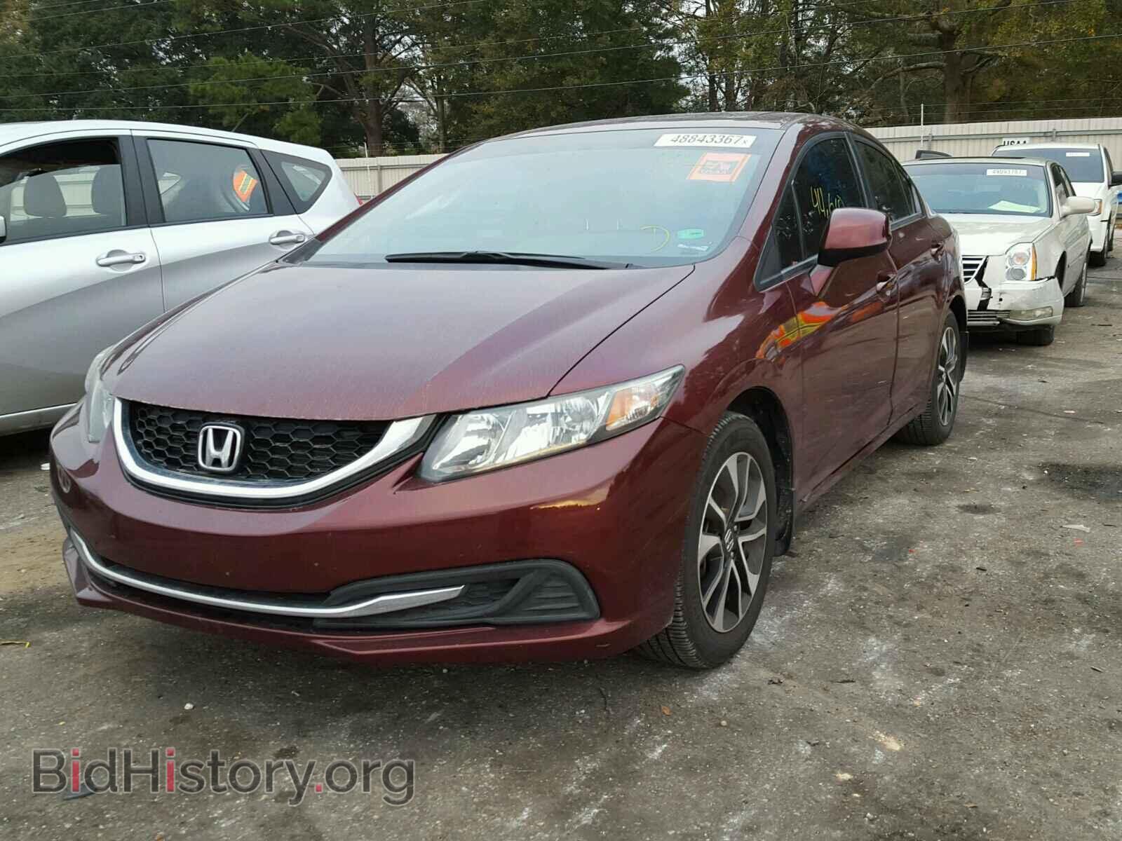 2013 HONDA CIVIC - VIN: 2HGFB2F88DH510919 - Фото 2