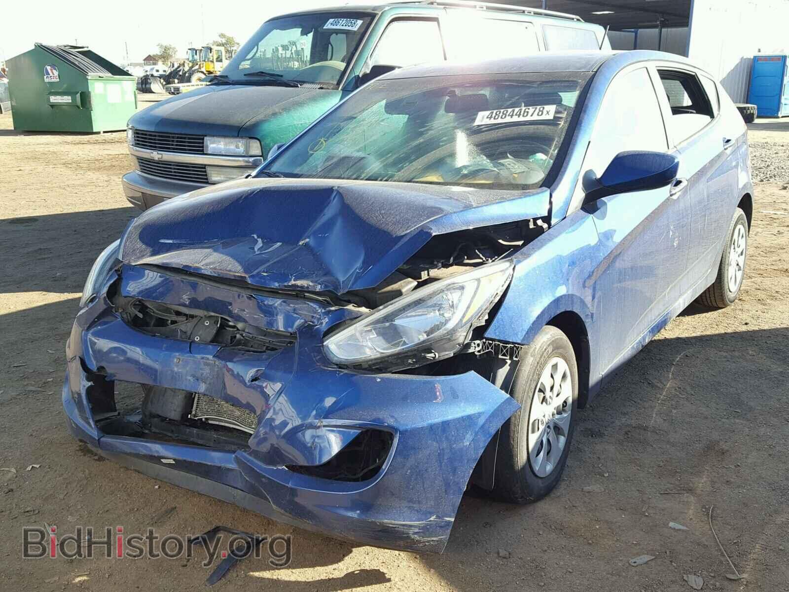 2015 HYUNDAI ACCENT - VIN: KMHCT5AE1FU204802 - Фото 2