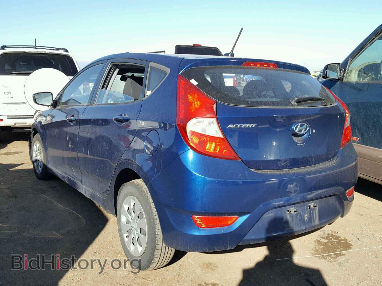 2015 HYUNDAI ACCENT - VIN: KMHCT5AE1FU204802 - Фото 3