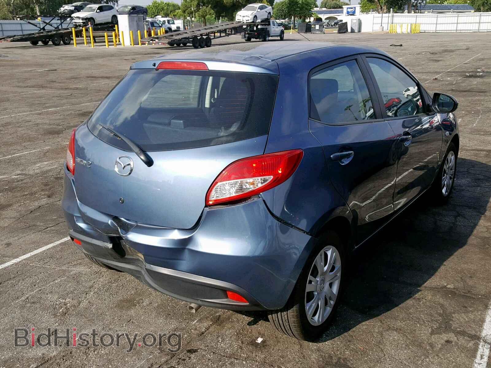2014 MAZDA 2 - VIN: JM1DE1KZ7E0171663 - Фото 4