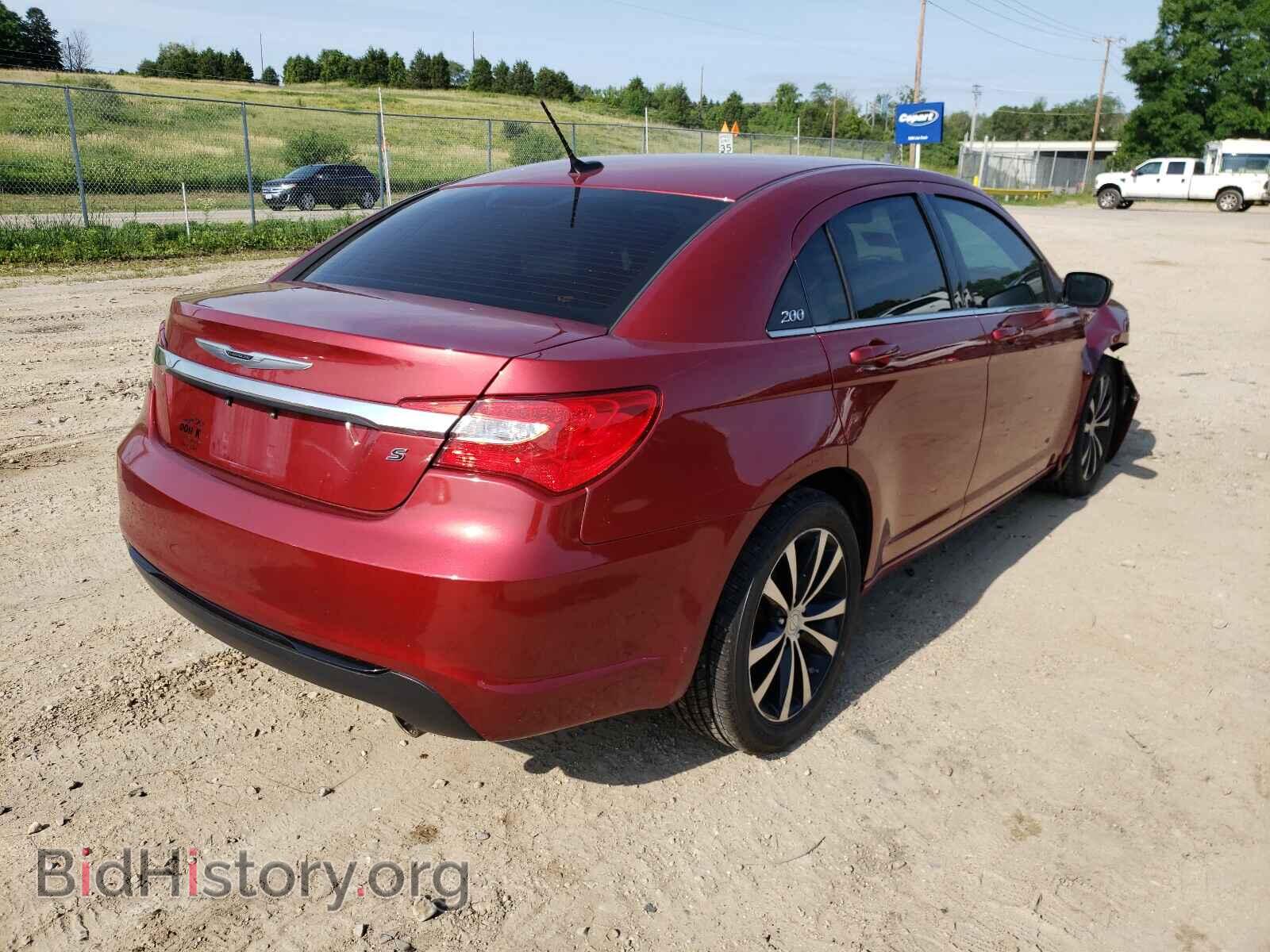 2013 CHRYSLER 200 - VIN: 1C3CCBCG3DN597733 - Фото 4