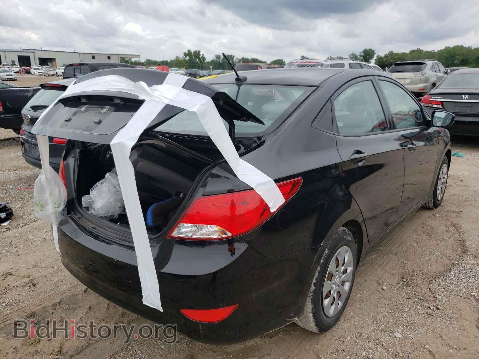 2017 HYUNDAI ACCENT - VIN: KMHCT4AE5HU170988 - Фото 4