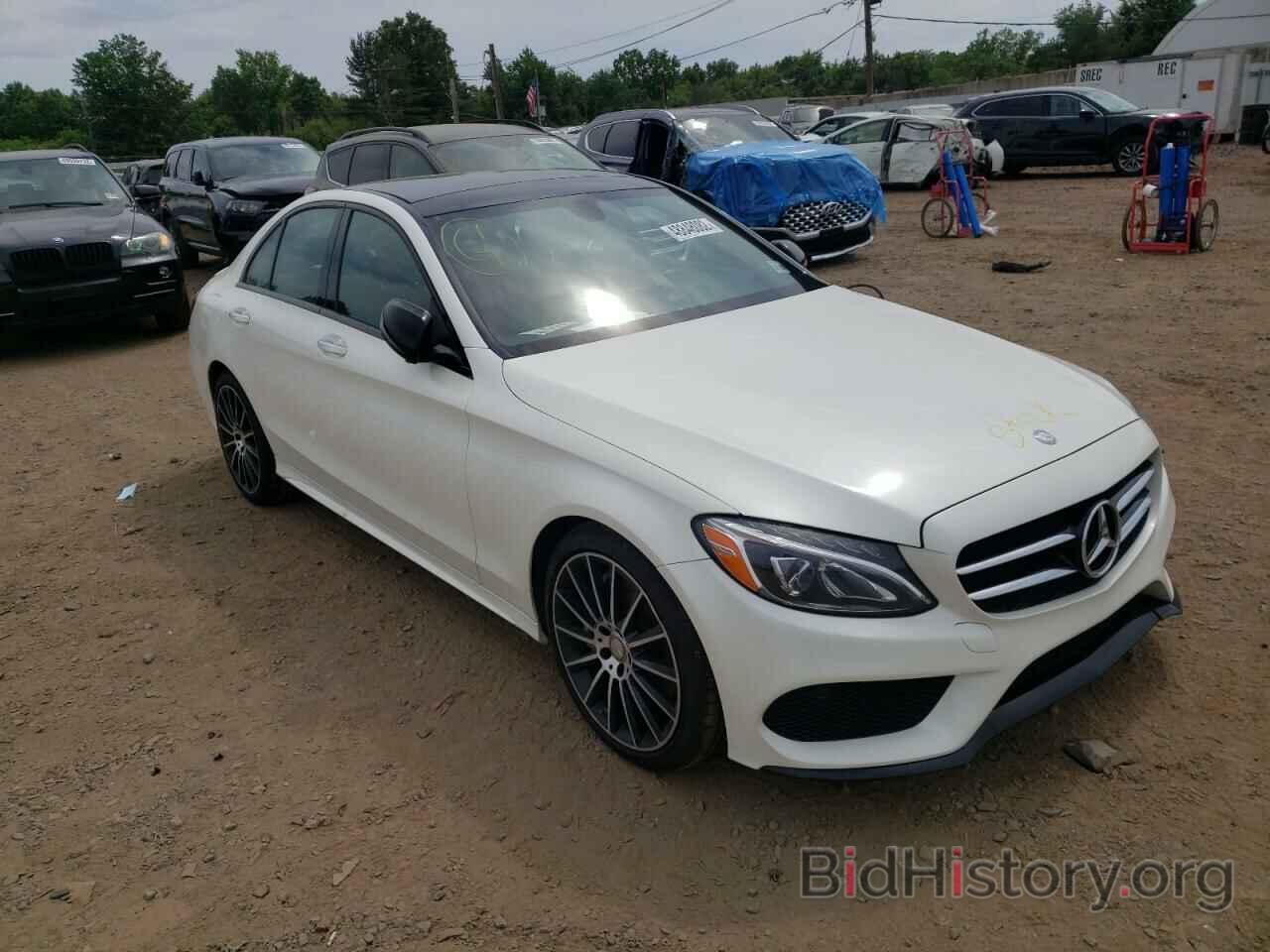 Photo 55SWF4KBXGU114127 - MERCEDES-BENZ C-CLASS 2016