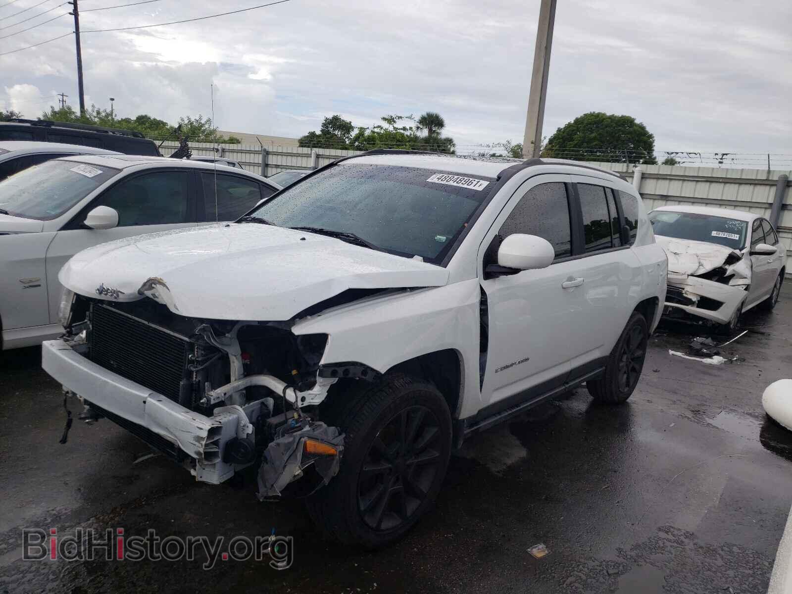 2016 JEEP COMPASS - VIN: 1C4NJCEA2GD806379 - Фото 2