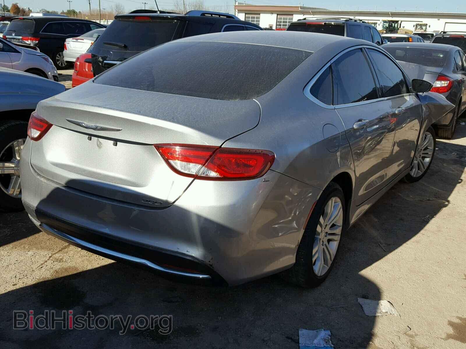 2015 CHRYSLER 200 - VIN: 1C3CCCAB3FN556504 - Фото 4