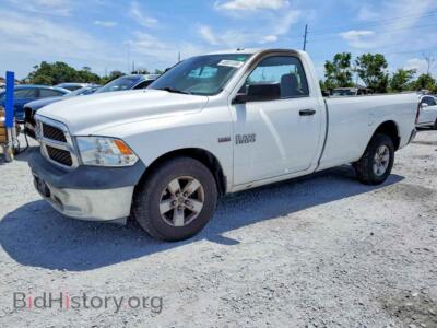 2017 RAM 1500 ST, white — VIN 3C6JR6DT0HG654433, Copart