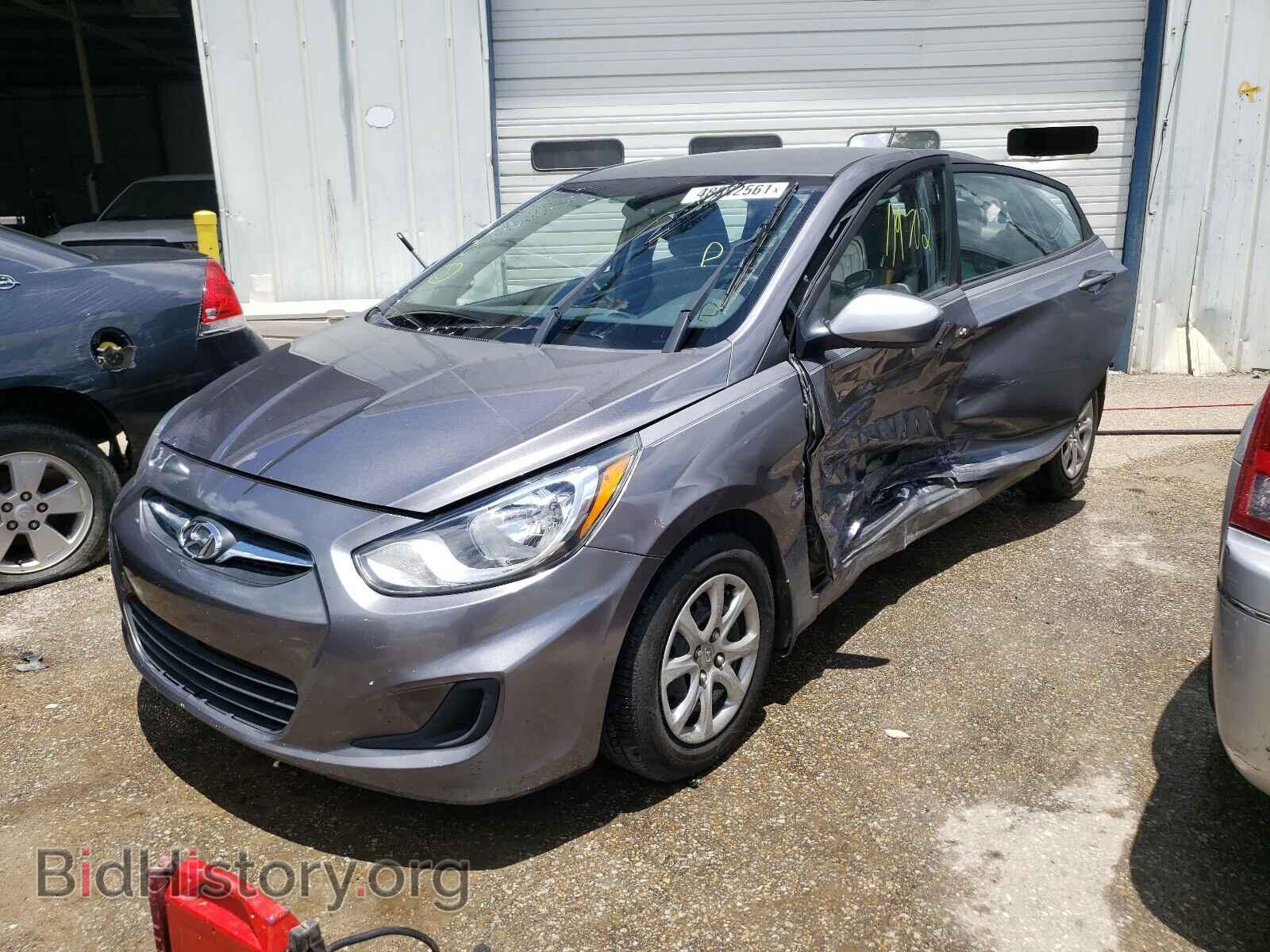 2014 HYUNDAI ACCENT - VIN: KMHCT4AE0EU736342 - Фото 2
