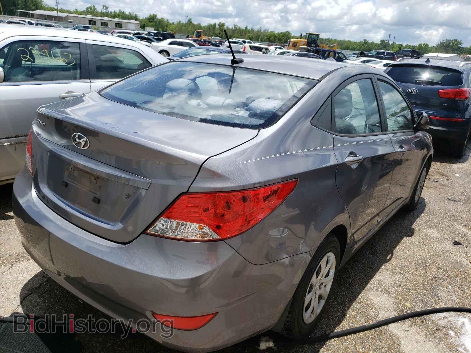 2014 HYUNDAI ACCENT - VIN: KMHCT4AE0EU736342 - Фото 4