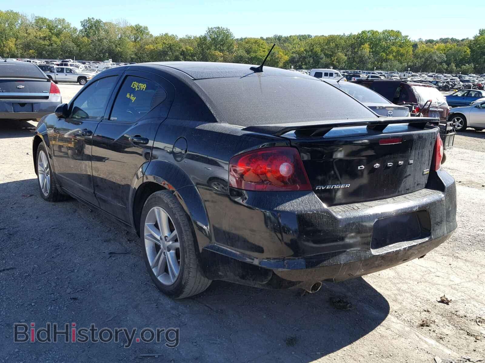2012 DODGE AVENGER - VIN: 1C3CDZEG0CN264536 - Фото 3