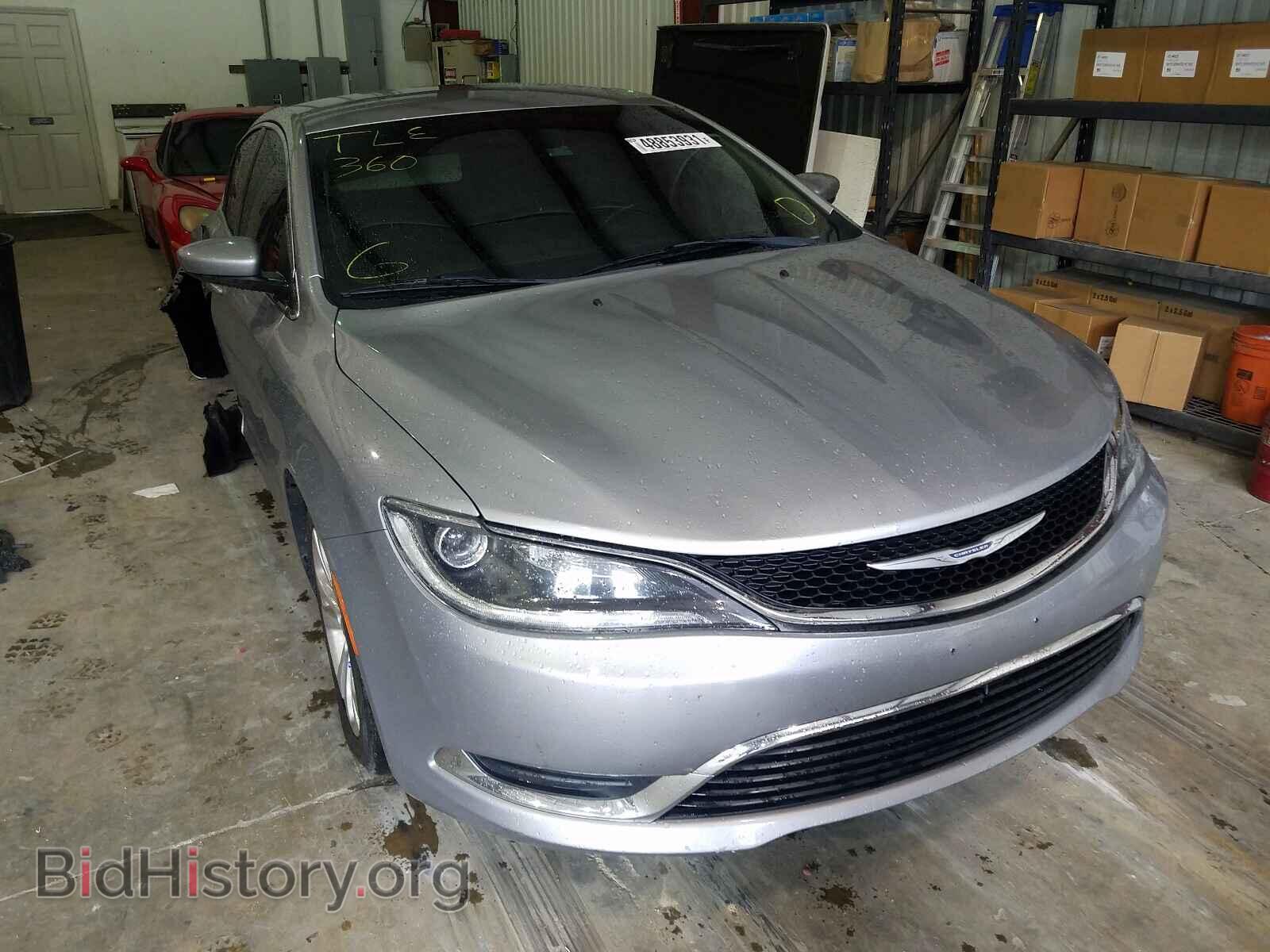 Фотография 1C3CCCAB0FN745966 - CHRYSLER 200 2015