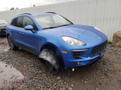 2015 Porsche MACAN Macan S, синий — VIN WP1AB2A55FLB64192, Copart