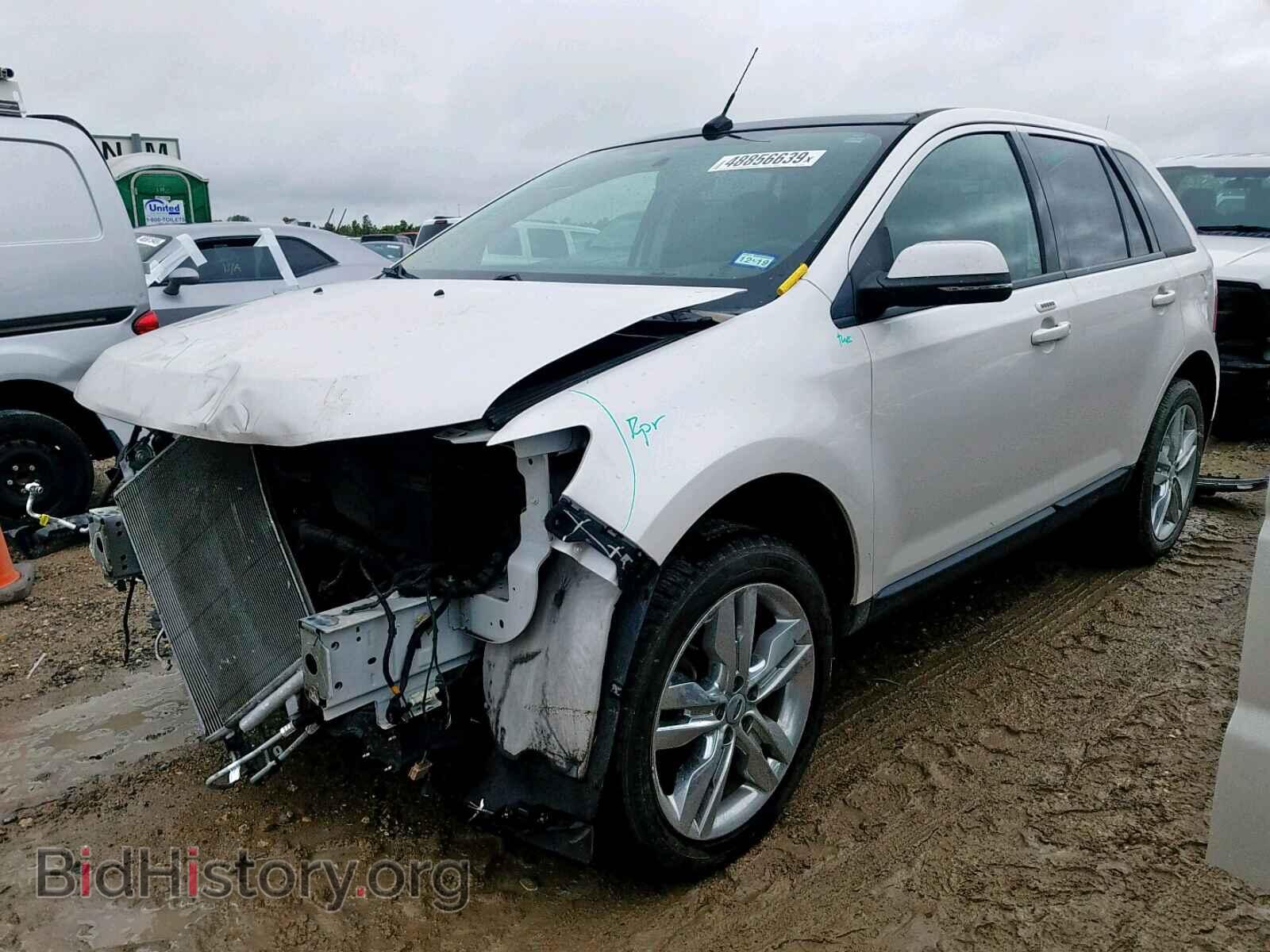 2014 FORD EDGE SEL - VIN: 2FMDK3JC8EBB21799 - Photo 2