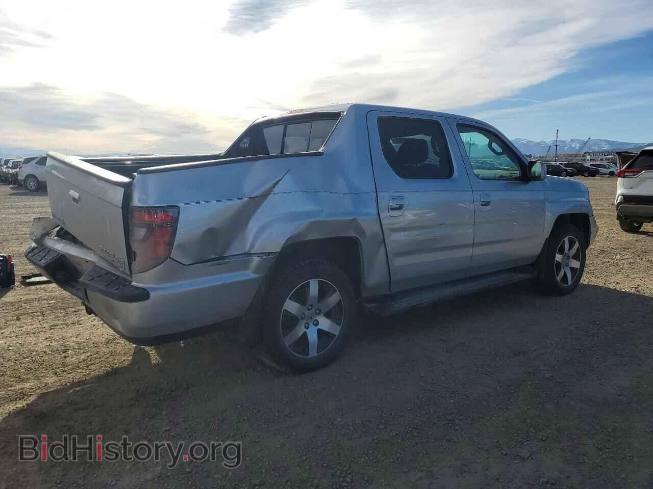 2014 HONDA RIDGELINE - VIN: 5FPYK1F61EB007747 - Photo 3