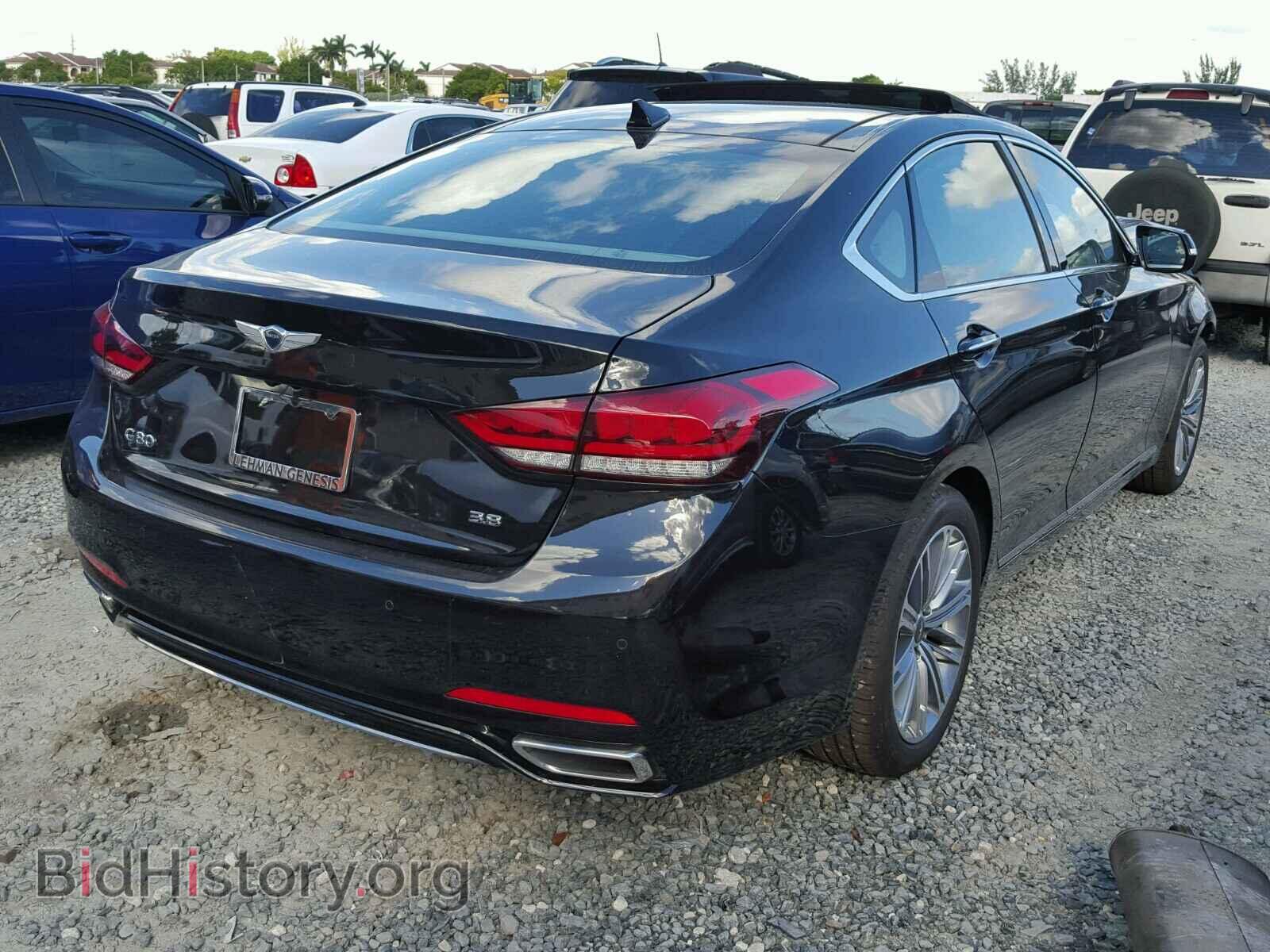 2018 GENESIS G80 - VIN: KMHGN4JEXJU231799 - Фото 4