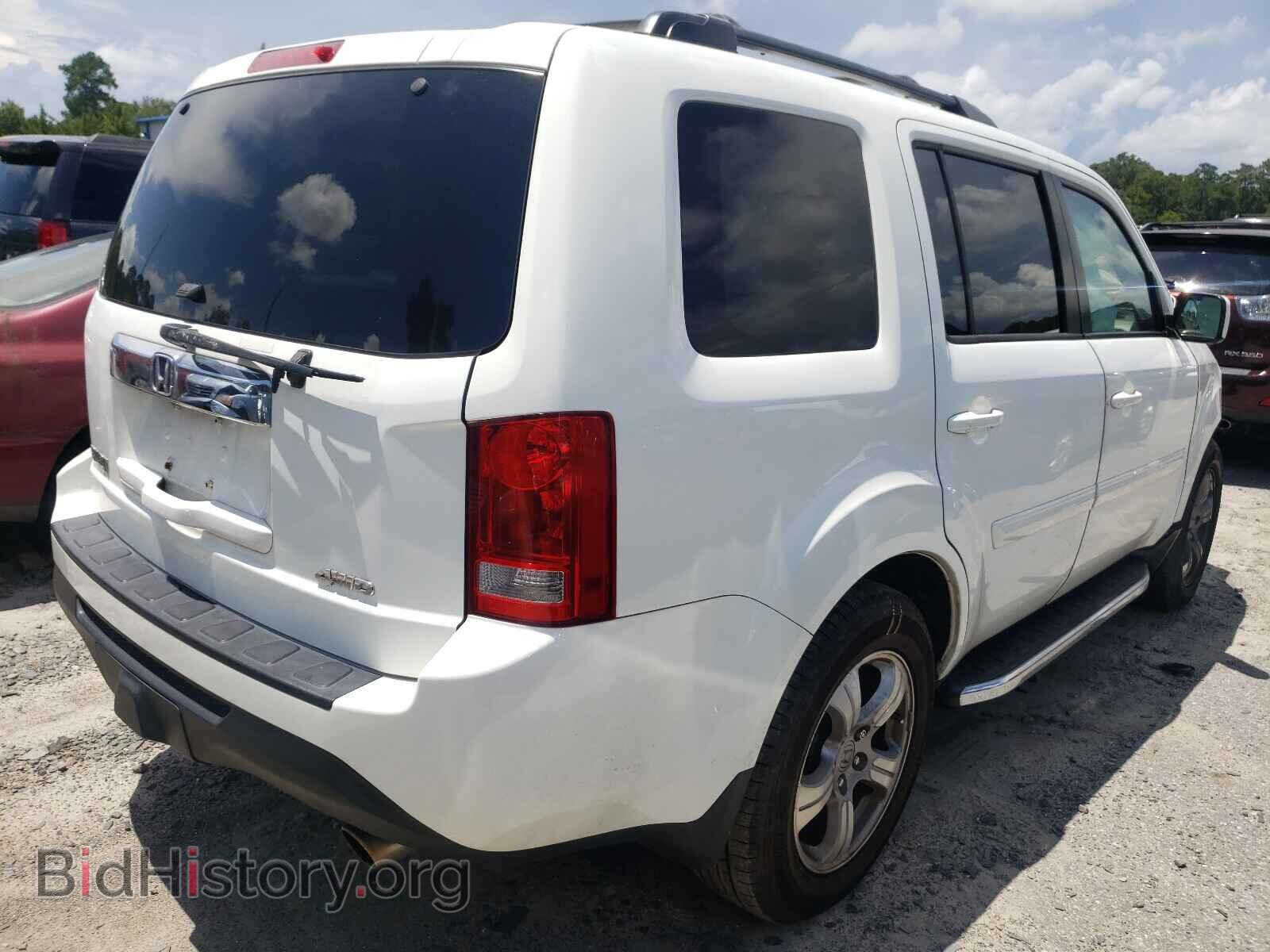 2014 HONDA PILOT - VIN: 5FNYF4H50EB021481 - Фото 4