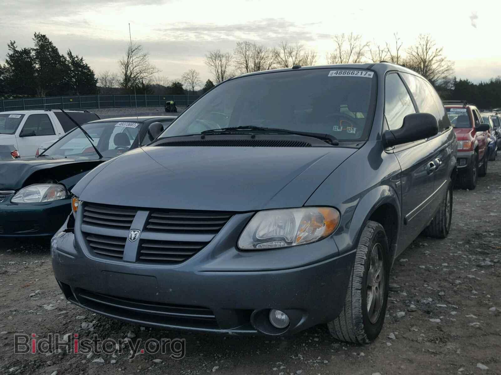 2007 DODGE CARAVAN - VIN: 2D4GP44L77R149966 - Фото 2