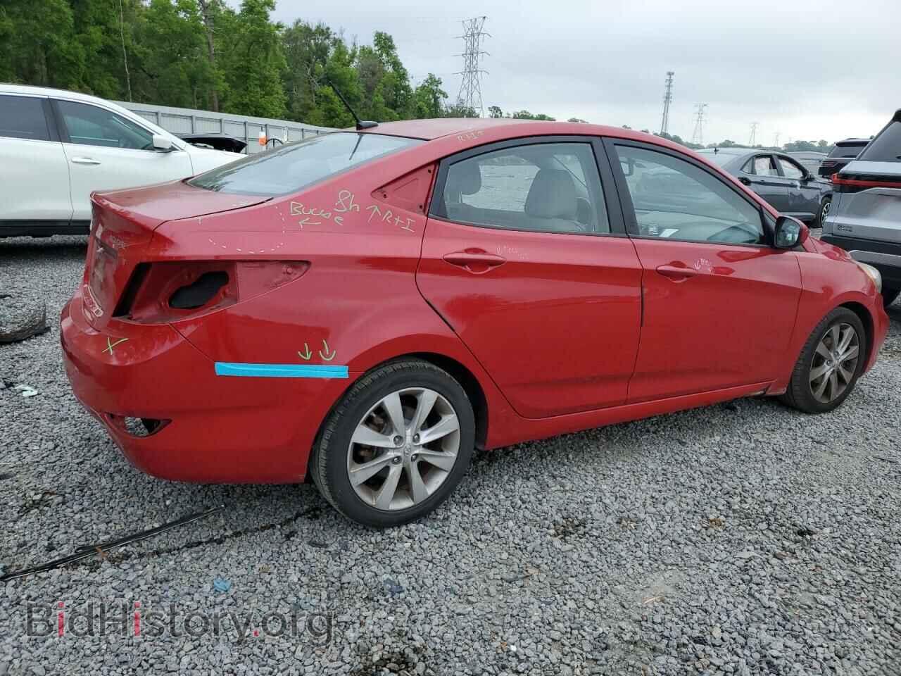 2012 HYUNDAI ACCENT - VIN: KMHCU4AE2CU226312 - Фото 3